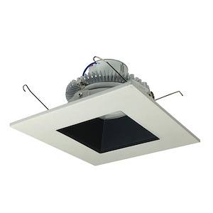 Cobalt Click - 12W LED 6 Inches Retrofit Square Regress Reflector-4.25 Inches Tall and 7.38 Inches Wide - 1331441
