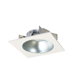 Cobalt - 16.5W LED 4 Inches High Lumen Shallow Square Reflector with Round Aperture-2.06 Inches Tall and 5.13 Inches Wide - 1312051