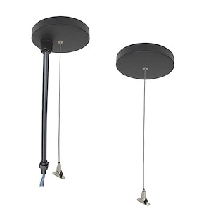 L-Line Series - Pendant and Power Mounting Kit for NLUD Series-2 Inches Tall and 96 Inches Length - 1312145