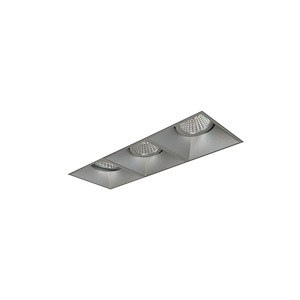 Iolite MLS - 108W 3 LED 3-Head Trimless Reflector Adjustable Gimbal/Adjustable Gimbal/Adjustable Gimbal Trim Set-2.5 Inches Tall and 10.75 Inches Wide - 1312397