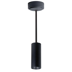 iLENE Series - 14W LED 2 Inches Mini Cylinder 12 Inches Stem Mount with Triac/ELV and 0-10V Dimming-6 Inches Tall and 4.38 Inches Wide - 1314041