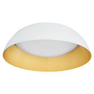 Lucci - 18W 1 LED Flush Mount-5.75 Inch Tall and 18 Inch Wide - 1369649