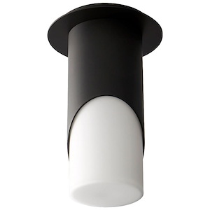 Ellipse - 9.25 Inch 120V 5.1W 1 LED Large Glass Flush Mount - 731345