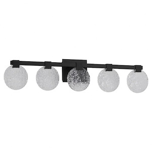 Axiom - 18W 5 LED Bath Vanity-8 Inches Tall and 38 Inches Wide - 1325944