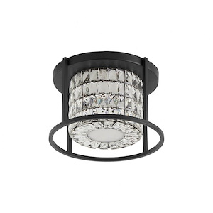 Elan - 20W 1 LED CCT Selectable Flush Mount-10 Inches Tall and 16 Inches Wide - 1344114