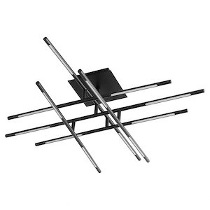Palillos - 3.5W 12 LED Flush Mount-8.25 Inches Tall and 37.25 Inches Wide - 1309346