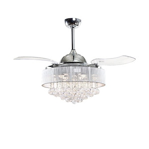 Luster Lane 3 Blade Smart Fan with Light Kit 41.7 Inch Wide - 1377642