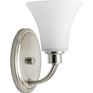 Joy - 1 Light in Transitional and Traditional style - 6 Inches wide by 9.5 Inches high - 281458