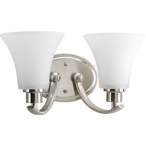 Joy - 2 Light in Transitional and Traditional style - 14 Inches wide by 7.63 Inches high - 281456