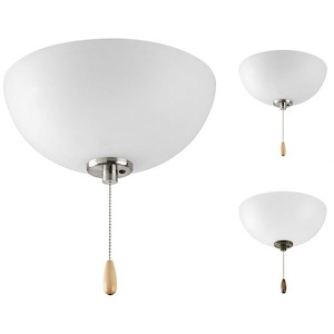 Bravo - 18W 2 LED Ceiling Fan Light Kit In Traditional Style-5.5 Inches Tall and 11 Inches Wide - 1265500