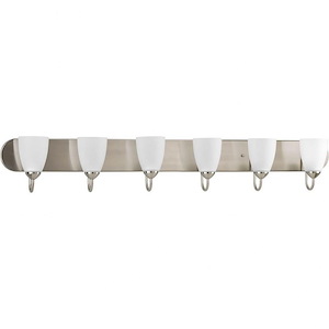 Gather - 6 Light in Transitional and Traditional style - 48 Inches wide by 7.5 Inches high - 281395