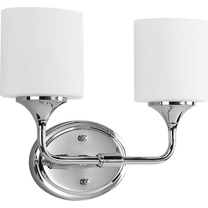 Lynzie - 2 Light - Oval Shade in Modern style - 14.5 Inches wide by 11.13 Inches high - 220392
