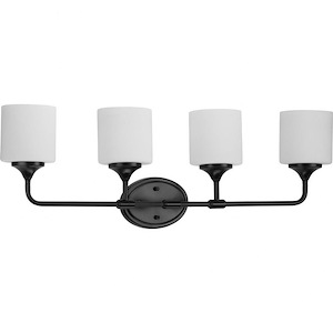 Lynzie - 4 Light Bath Vanity In Contemporary Style-11.13 Inches Tall and 5.63 Inches Wide - 1302150
