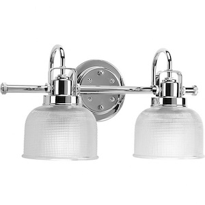 Archie - 2 Light in Coastal style - 17 Inches wide by 8.75 Inches high - 1087519