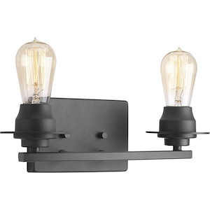 Debut - 2 Light in Farmhouse style - 14.25 Inches wide by 7.88 Inches high - 614811