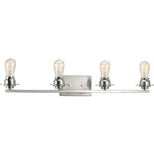 Debut - 4 Light in Farmhouse style - 30.25 Inches wide by 7.88 Inches high - 614809