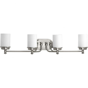 Glide - 4 Light in Coastal style - 34 Inches wide by 7.75 Inches high - 614805