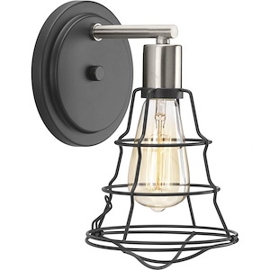 Gauge - 1 Light in Farmhouse style - 6.13 Inches wide by 10.5 Inches high - 614792