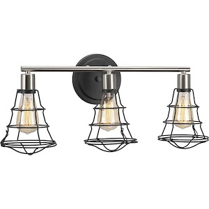Gauge - 3 Light in Farmhouse style - 25.13 Inches wide by 11 Inches high - 614790