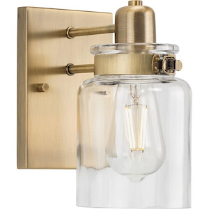 Calhoun - 1 Light Bath Vanity In Farmhouse Style-8.63 Inches Tall and 6.88 Inches Wide - 1265501