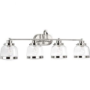 Judson - 4 Light in Farmhouse style - 35.75 Inches wide by 11.25 Inches high - 687637