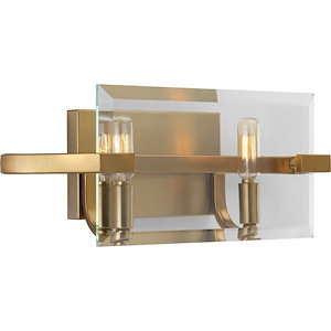Cahill - 2 Light in Luxe and Mid-Century Modern style - 16.75 Inches wide by 6.31 Inches high - 687615