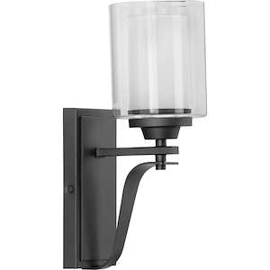 Kene - 1 Light - Cylinder Shade in Modern Craftsman and Modern style - 4.75 Inches wide by 12.88 Inches high - 930177