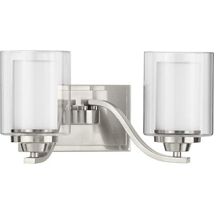 Kene - 16.25 Inch Width - 2 Light - Cylinder Shade - Line Voltage - Damp Rated - 930180