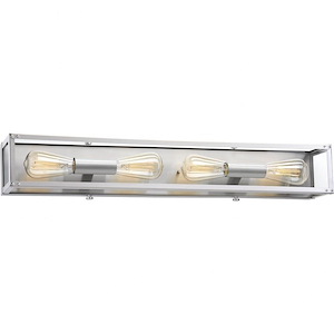 Union Square - 4 Light in Coastal style - 30 Inches wide by 4.5 Inches high - 687596