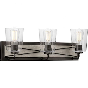 Briarwood - 3 Light - Cylinder Shade in Coastal style - 24.75 Inches wide by 8.25 Inches high - 881290