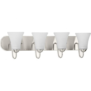 Classic - 4 Light - Bell Shade in Transitional and Traditional style - 30 Inches wide by 7.88 Inches high - 881293
