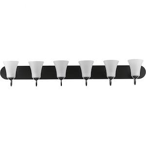 Classic - 6 Light - Bell Shade in Transitional and Traditional style - 48 Inches wide by 7.88 Inches high - 881295