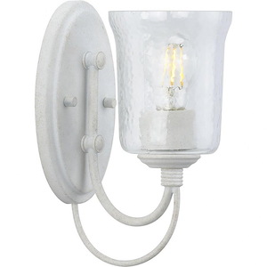Bowman - 1 Light - Bell Shade in Coastal style - 5 Inches wide by 10.38 Inches high - 930096