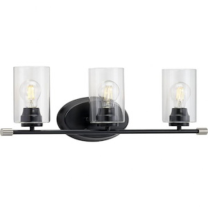 Riley - 3 Light - Cylinder Shade in Modern style - 25.25 Inches wide by 8.25 Inches high - 930218