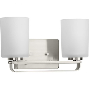 League - 2 Light Bath Vanity In Modern Craftsman Style-7.62 Inches Tall and 5.5 Inches Wide - 1265514