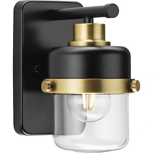 Beckner - 1 Light Bath Vanity In Mid-Century Modern Style-8.62 Inches Tall and 6.37 Inches Wide - 1302156