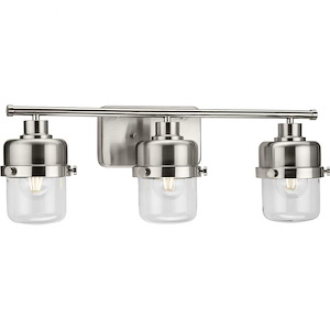 Beckner - 3 Light Bath Vanity In Mid-Century Modern Style-8.37 Inches Tall and 6.37 Inches Wide - 1302151