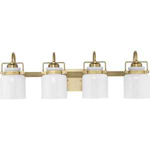 Fessler - 4 Light Bath Vanity In Farmhouse Style-9.12 Inches Tall and 7.12 Inches Wide - 1302144