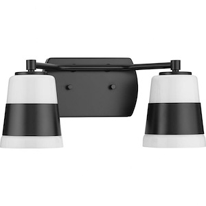 Haven - 2 Light Bath Vanity In Contemporary Style-7 Inches Tall and 6.75 Inches Wide - 1302163