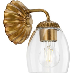 Quillan - 1 Light Bath Vanity In Modern Style-8.5 Inches Tall and 6.62 Inches Wide - 1325206