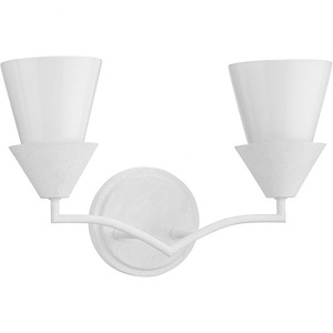 Pinellas - 2 Light Bath Vanity-9.75 Inches Tall and 5.75 Inches Wide - 1340491