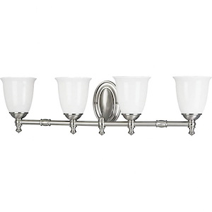 Victorian - 4 Light in Farmhouse style - 32.5 Inches wide by 8.63 Inches high - 47706