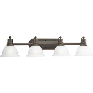 Madison - 4 Light - Bell Shade in Transitional and Traditional style - 37.5 Inches wide by 8 Inches high - 117448