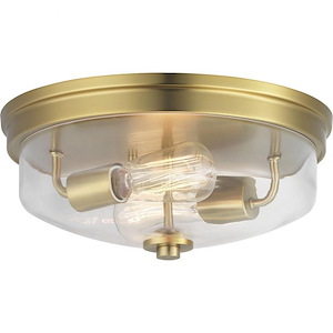 Blakely - Close-to-Ceiling Light - 2 Light - Bowl Shade in Modern style - 13.63 Inches wide by 5.75 Inches high - 756620