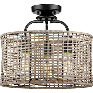 Lavelle - 3 Light Convertible Semi-Flush Mount - 1211585