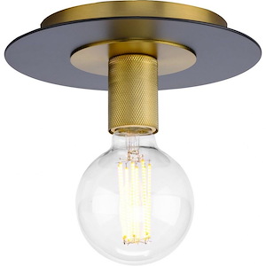 Trimble - 1 Light Flush Mount In Industrial Style-3.25 Inches Tall and 8 Inches Wide - 1302206