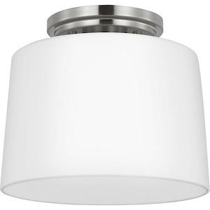 Adley - 1 Light Flush Mount In Contemporary Style-7.37 Inches Tall and 8.62 Inches Wide - 1302558