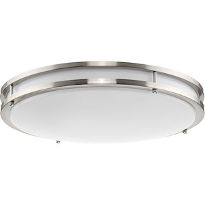 Abide - 22W 1 LED Large Surface Mount-3.2 Inches Tall and 17.7 Inches Wide - 1340503