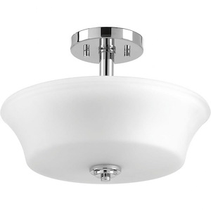 Cascadia - Close-to-Ceiling Light - 2 Light in Coastal style - 14 Inches wide by 10 Inches high - 6691