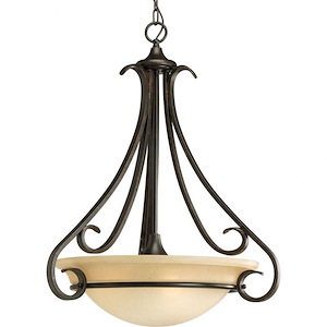 Torino - 3 Light - Bowl Shade in Transitional style - 22 Inches wide by 27 Inches high - 117968